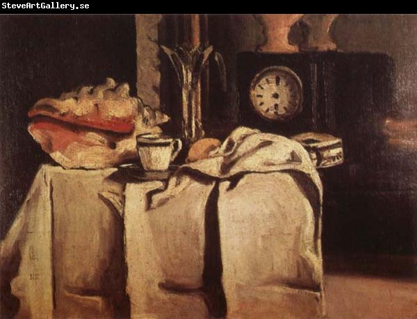 Paul Cezanne The Black Clock